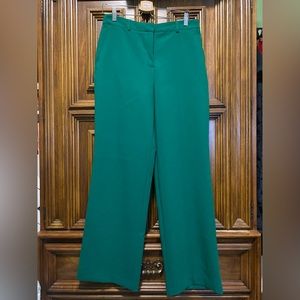 Rachel Zoe Emerald Green Wide Leg Pants NWOT Sz 8